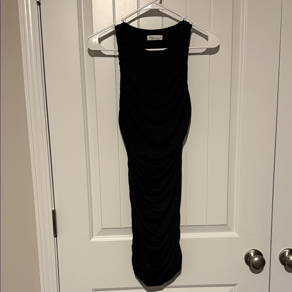 Elegant Black Mini Dress